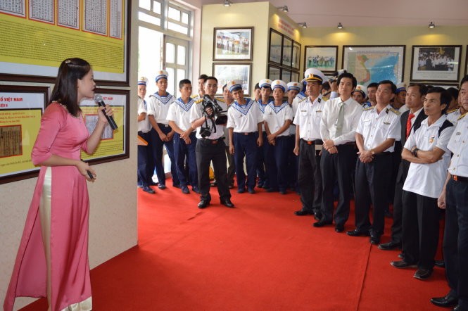 Pameran peta dan dokumen: «Hoang Sa dan Truong Sa wilayah Vietnam: Bukti-bukti sejarah dan bukti hukum»  di provinsi Kien Giang - ảnh 1