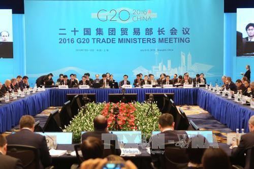 Menteri Perdagangan G-20 mendorong strategi pertumbuhan perdagangan - ảnh 1