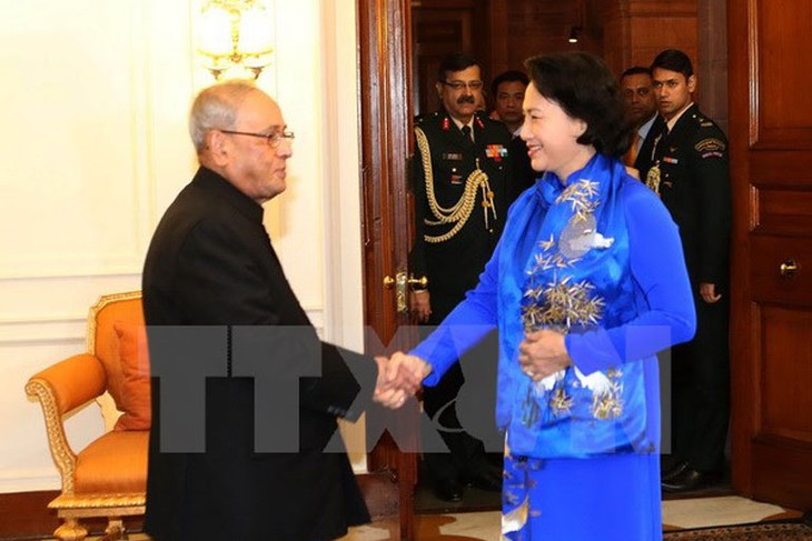 Aktivitas Ketua MN Vietnam, Nguyen Thi Kim Ngan di India - ảnh 1