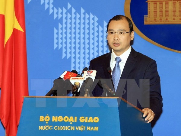 Vietnam memprotes Taiwan (Tiongkok) melakukan latihan menembak dengan peluru sungguhan di daerah laut   di sekitar pulau  Ba Binh, kepulauan Truong Sa - ảnh 1