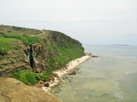 Keindahan gunung Thoi Loi di pulau Ly Son - ảnh 1