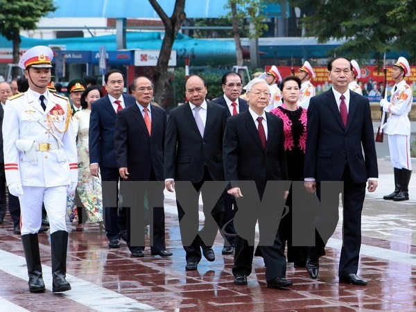 Sekjen KS PKV, Nguyen Phu Trong: Kemenangan Revolusi Vietnam berkaitan dengan pengaruh Revolusi Oktober Rusia - ảnh 2