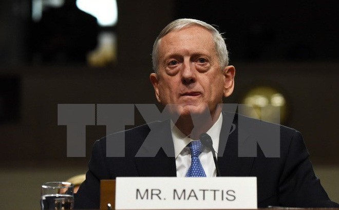 Menteri Pertahanan Amerika Serikat, James Mattis  melakukan kunjungan resmi di Vietnam - ảnh 1