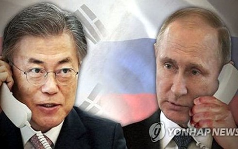 Republik Korea dan Rusia  mendukung kerjasama trilateral dengan RDRK - ảnh 1