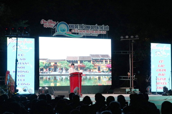 Memperingati HUT ke-10 pengakuan  UNESCO terhadap Cu Lao Cham-Hoi An sebagai  Zona Cadangan Biosfer Dunia - ảnh 1