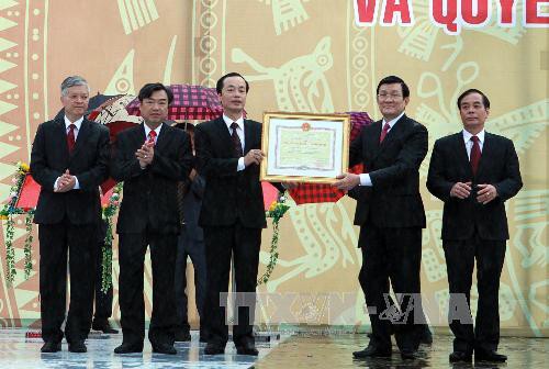 Truong Tan Sang au 750ème anniversaire de Thien Truong - Nam Dinh - ảnh 1