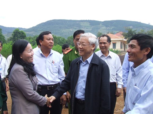 Nguyen Phu Trong travaille à Lam Dong - ảnh 1