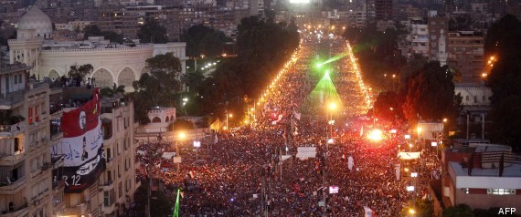 La plus grande vague de manifestation dans l'histoire de l'Egypte - ảnh 1