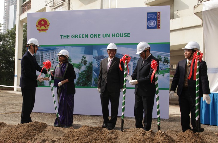 Groundbreaking ceremony for Green One UN House in Vietnam - ảnh 1