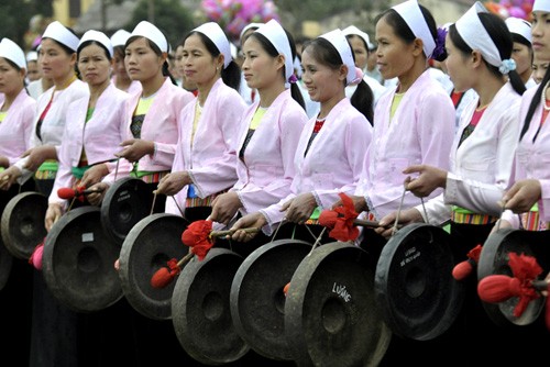 Gongs in the life of the Muong - ảnh 2