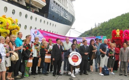 Celebrity Millennium cruise ship docks at Chan May port - ảnh 1