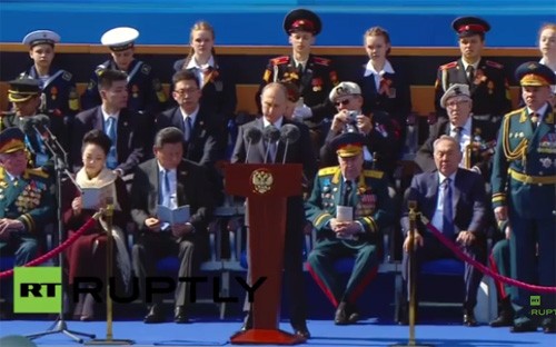 Parade in Moscow to mark the 70th anniversary of the Victory over Nazism - ảnh 3