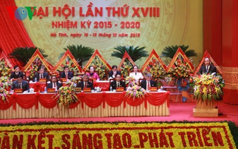 Ha Tinh provincial Party Congress convened  - ảnh 1