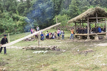 Crop blessing rite of the Ha Nhi - ảnh 3