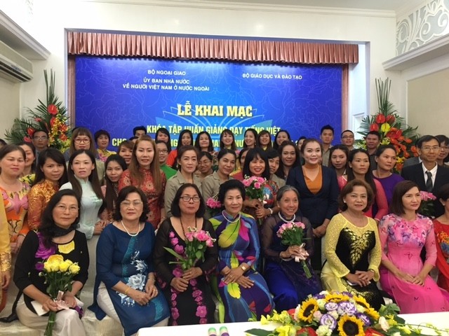 Vietnamese language training for overseas Vietnamese teachers - ảnh 1