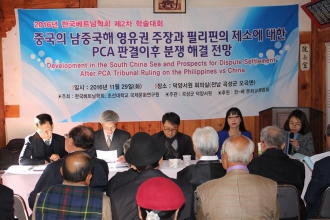 Conference on the East Sea after PCA’s ruling in South Korea - ảnh 1