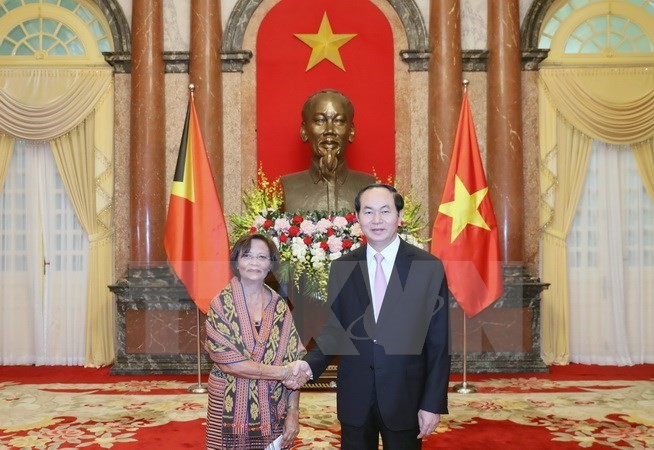 President received new foreign ambassadors  - ảnh 1