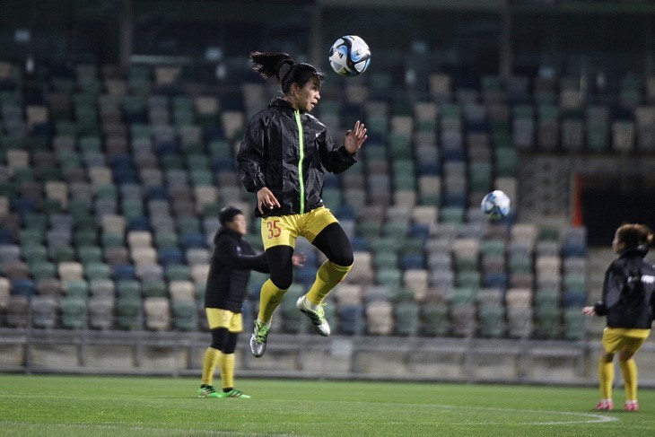 Vietnam women’s football team ready for friendly match with New Zealand - ảnh 1