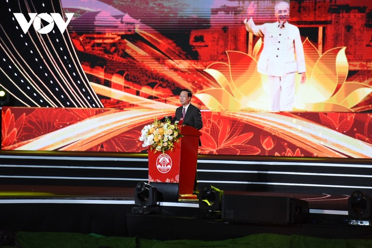 Bac Giang celebrates 60th anniversary of President Ho Chi Minh's visit - ảnh 1