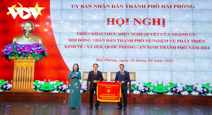 Hai Phong sets out socio-economic development tasks in 2024 - ảnh 1