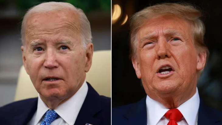 Trump becomes GOP presumptive nominee, confronts Biden in November - ảnh 1