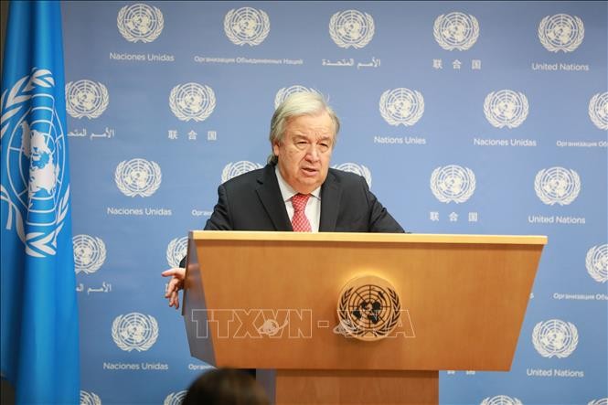 UN Secretary-General delivers New Year message of unity - ảnh 1