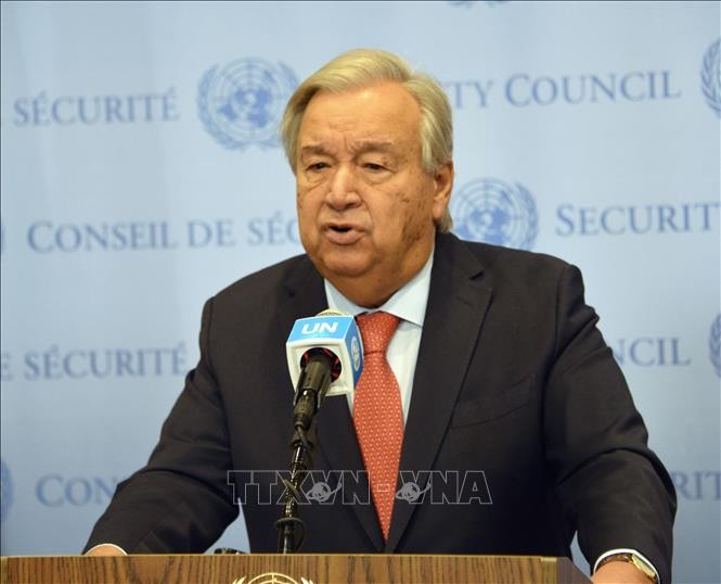 UN Secretary-General rejects Israel's new Gaza aid control plan - ảnh 1