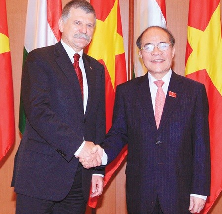 Da Nang authorities welcome Hungarian NA Speaker - ảnh 1