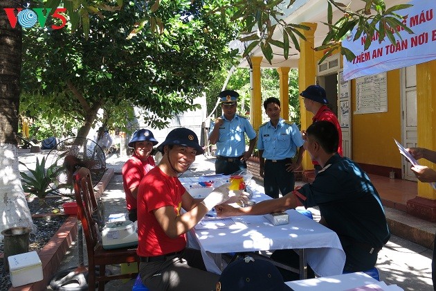 Blood bank on Truong Sa Archipelago - ảnh 1