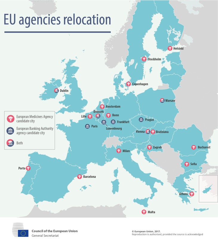 Post-Brexit essential issue for European Medicines Agency and European Banking Authority - ảnh 1