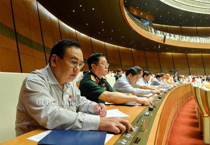 Legislators adopt revised National Defence Law  - ảnh 1