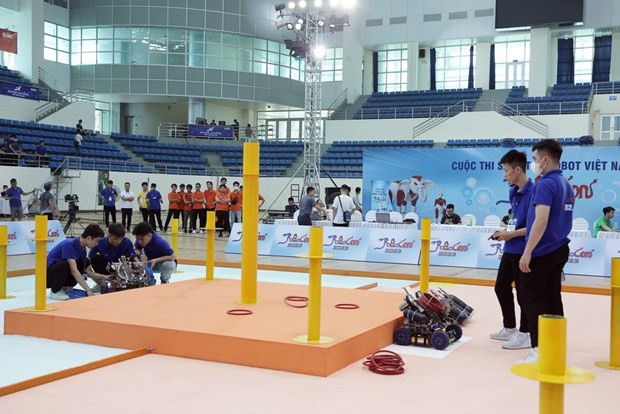 Final round of Robocon Vietnam 2023 opens - ảnh 1