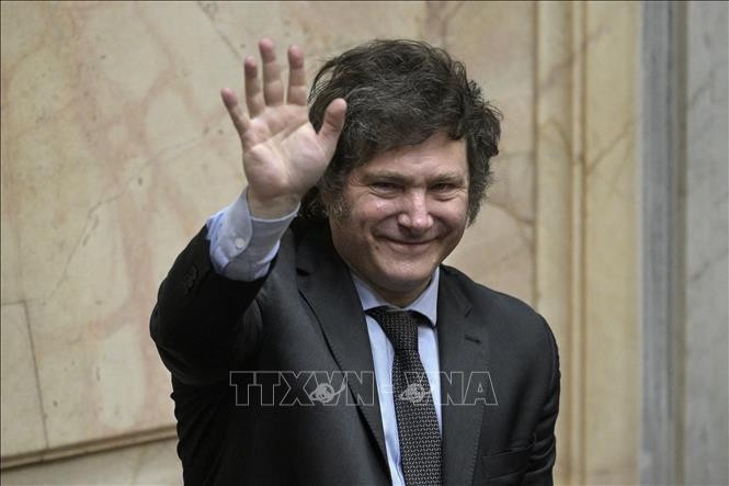 Javier Milei sworn in as Argentina’s President - ảnh 1