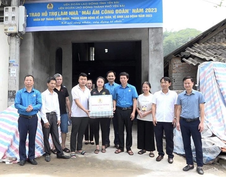 “Trade union houses” bring happiness to Yen Bai’s disadvantaged workers  - ảnh 1