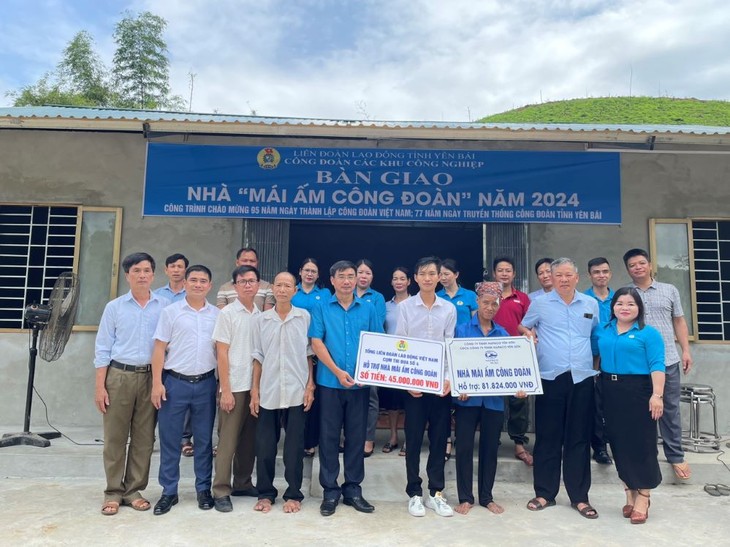 “Trade union houses” bring happiness to Yen Bai’s disadvantaged workers  - ảnh 2