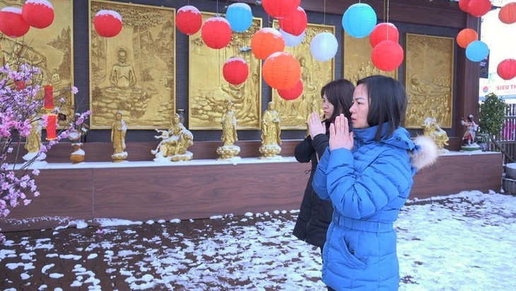 Pagoda visits at Lunar New Year embody Vietnam’s cultural tradition - ảnh 11