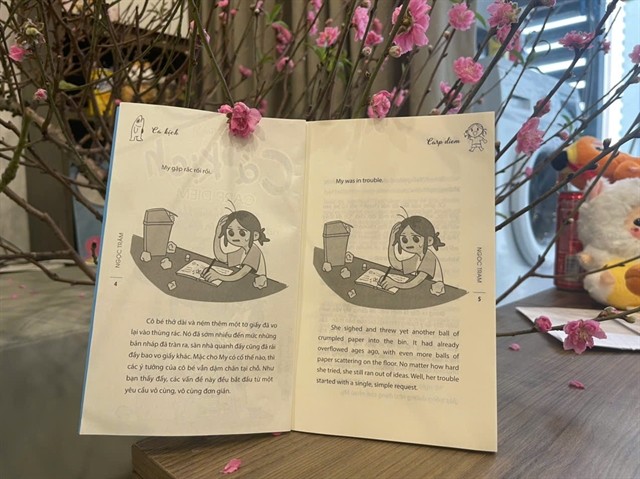 Bilingual book inspires creativity in young Vietnamese  - ảnh 1