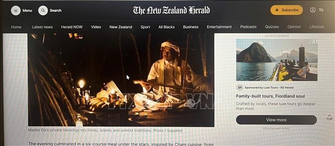 Indian writer captivated by Vietnam’s Cham culture - ảnh 1