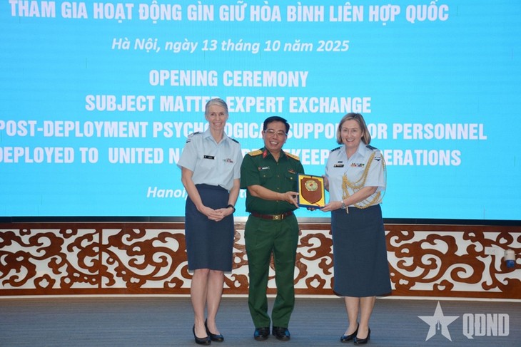 Vietnam, New Zealand exchange experience in psychological support for peacekeepers  - ảnh 1
