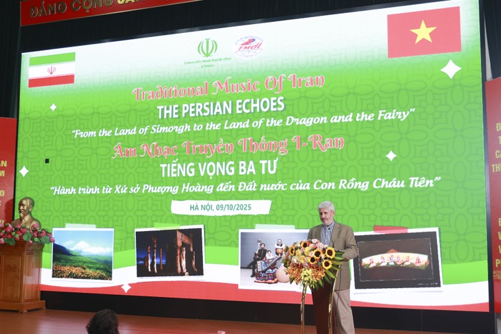 Iranian traditional music builds friendship between Iran and Vietnam - ảnh 2