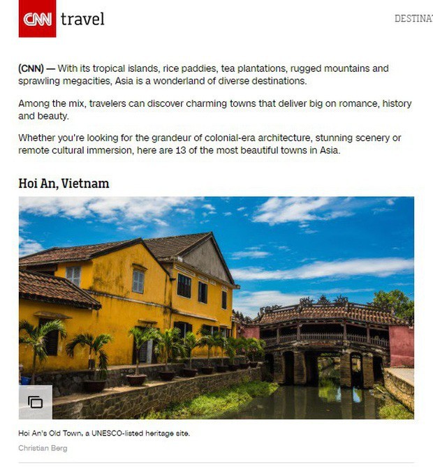 Hội An lại được CNN vinh danh khi đứng đầu trong top 14 thành phố đẹp nhất châu Á - ảnh 4