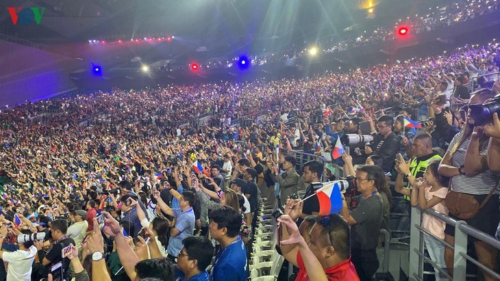 Toàn cảnh lễ khai mac Sea Games 30 - ảnh 8