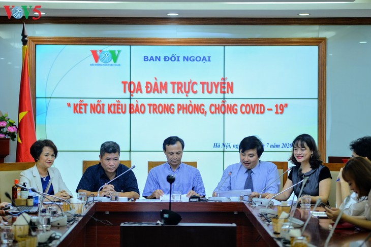 Tọa đàm trực tuyến “Kết nối kiều bào trong phòng chống Covid -19” - ảnh 1