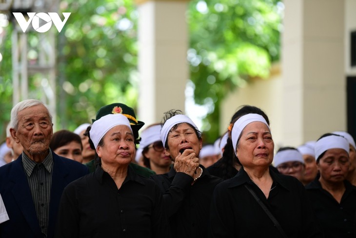 Tường thuật Lễ truy điệu, Lễ an táng Tổng Bí thư Nguyễn Phú Trọng - ảnh 34