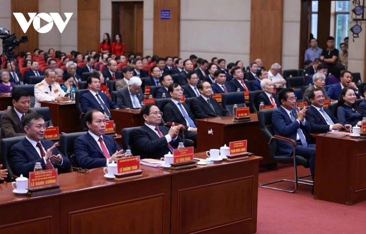 Lãnh đạo Đảng, Nhà nước dự Lễ công bố các nghị quyết, quyết định sáp nhập đơn vị hành chính - ảnh 5