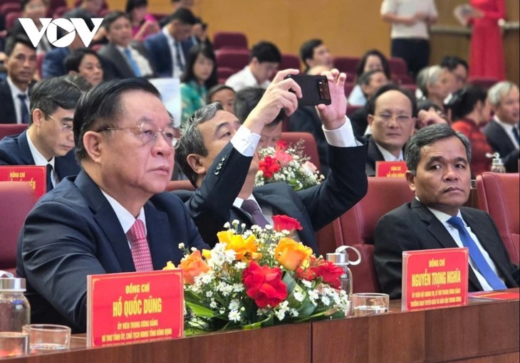 Lãnh đạo Đảng, Nhà nước dự Lễ công bố các nghị quyết, quyết định sáp nhập đơn vị hành chính - ảnh 13