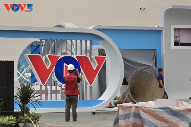 VOV nỗ lực chuẩn bị tái hiện lịch sử tại Triển lãm 80 năm hành trình Độc lập-Tự do-Hạnh phúc - ảnh 2