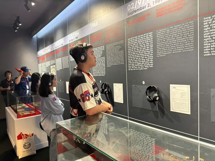 Ấn tượng trải nghiệm gian trưng bày của VOV tại Triển lãm quốc gia A80 - ảnh 12