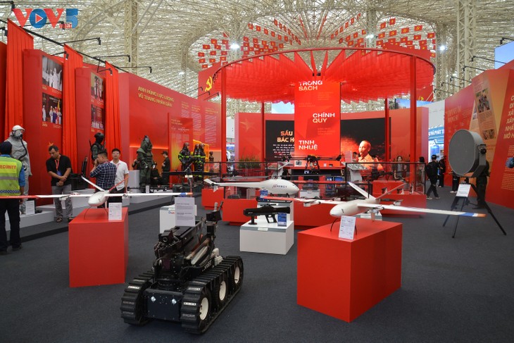 Dấu ấn khoa học kỹ thuật cao trong các gian Triển lãm quốc gia A80 - ảnh 7