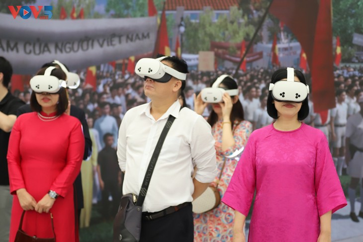 Dấu ấn khoa học kỹ thuật cao trong các gian Triển lãm quốc gia A80 - ảnh 11